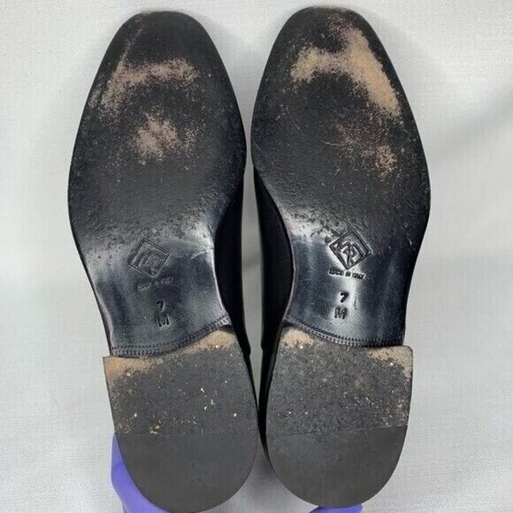 Monte Rosso Lazio Cap Toe Oxford Men in Black Size 7M Pre-owned main image 5